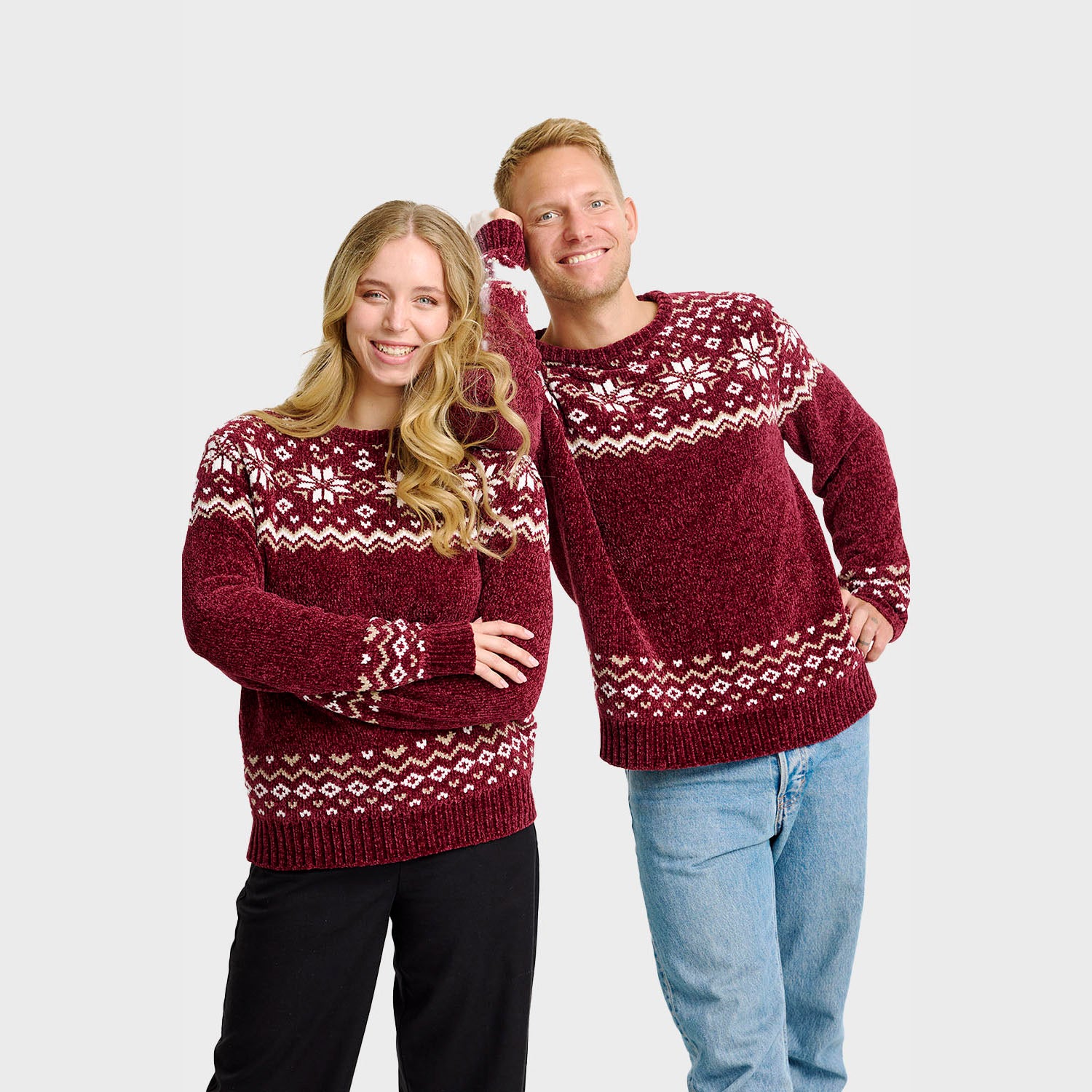 Den nordiske julesweater - Dame